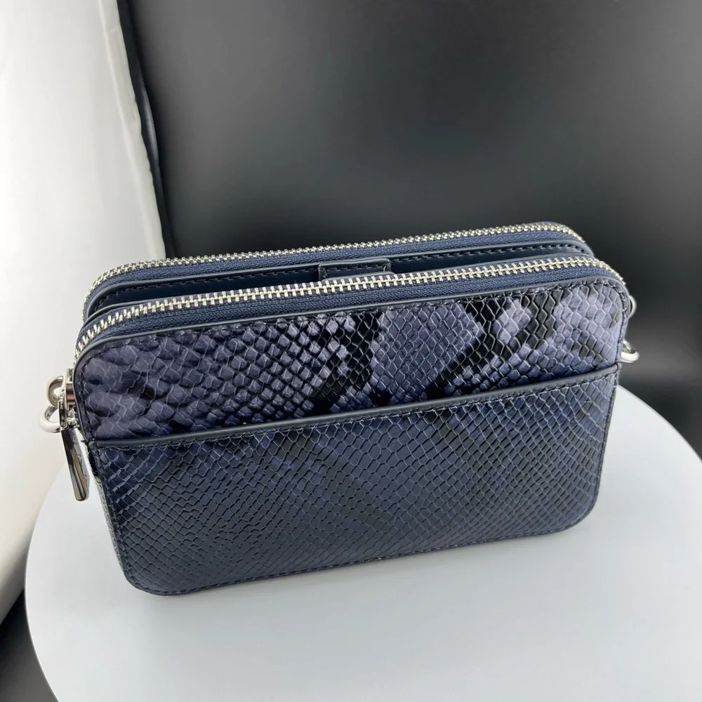 Michael Michael Kors Jet Set Charm, small double zip, leather xtra body. NWT - Picture 10 of 14